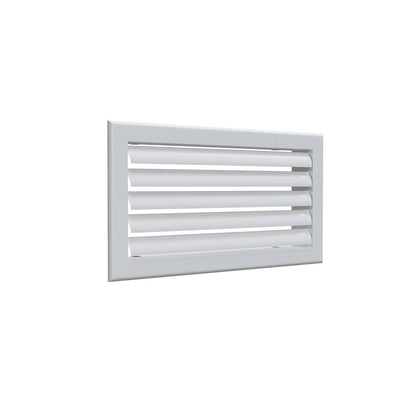 Grille soufflage à lames courbes 400X200