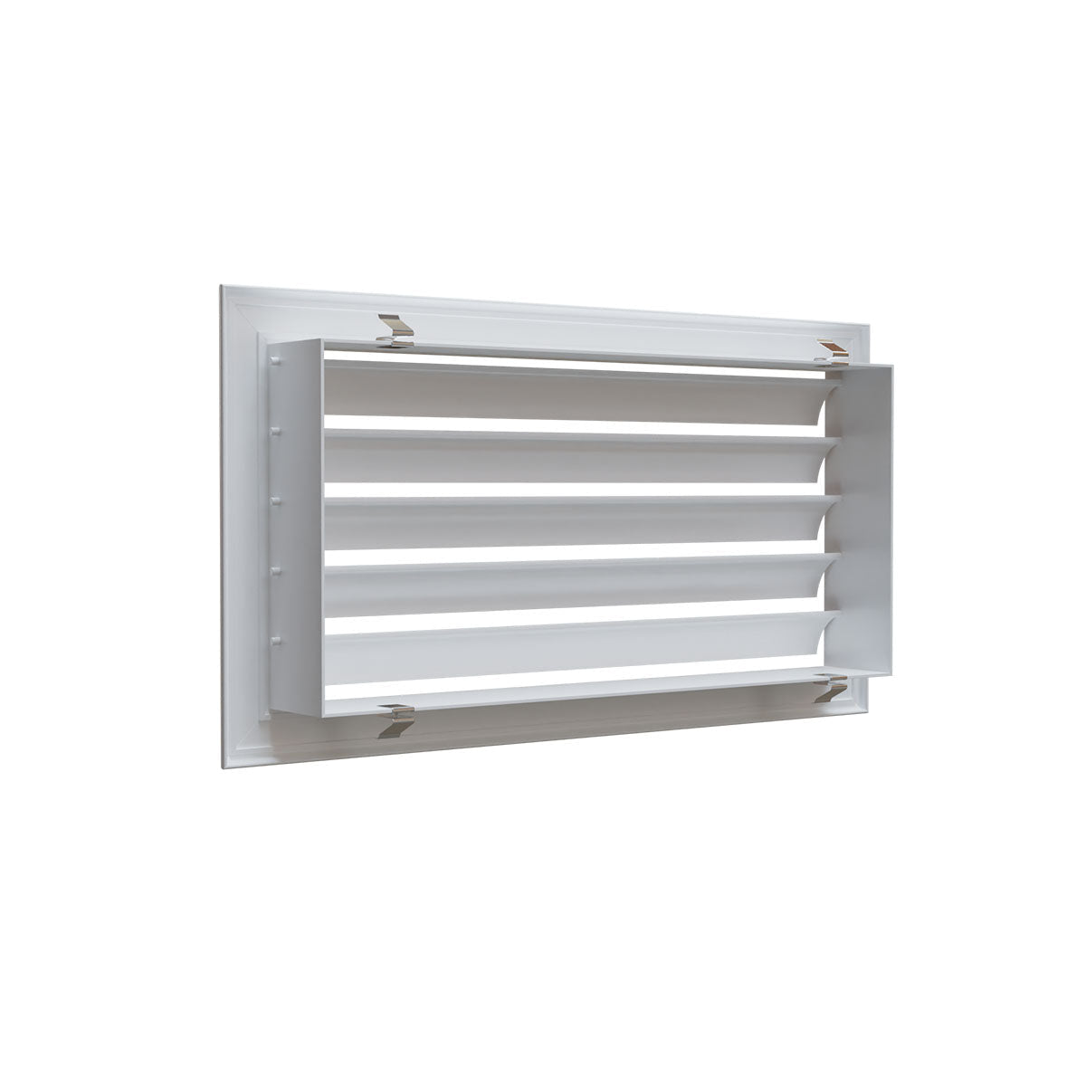 Grille soufflage à lames courbes 400X200