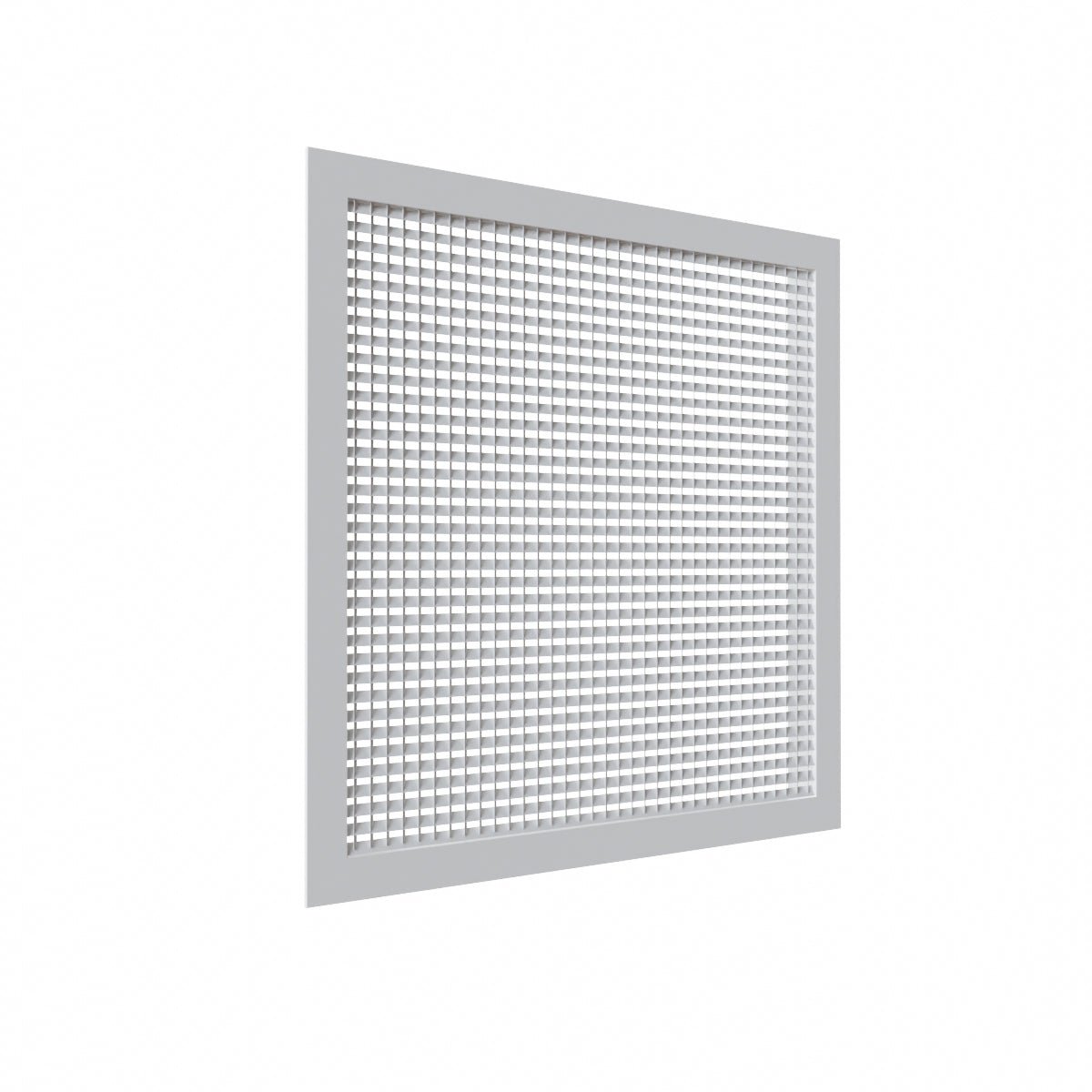 Grille de transfert alu blanc 600X600 mm