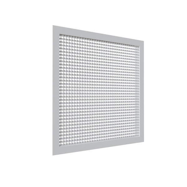 Grille de transfert alu blanc 600X600 mm