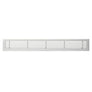 Grille linéaire blanc de 1000X150mm