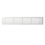 Grille linéaire blanc de 800X150mm