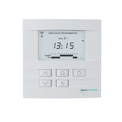 Horloge de programmation Blanche