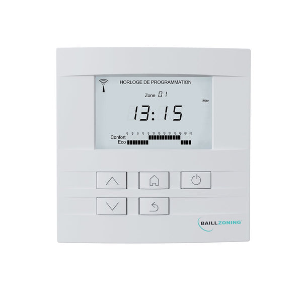 Horloge de programmation Blanche