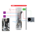 Hydroduo 2 zones - 300 L compatible Wellea - 7SP130010