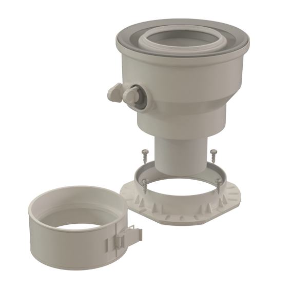 Kit adaptateur Rolux Condensation D60/100‑80/125 mm, - 227407