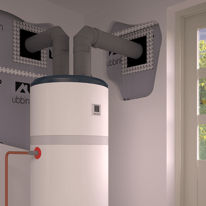 Kit de raccordement horizontal pour ballon thermodynamique pour D160mm - 188850