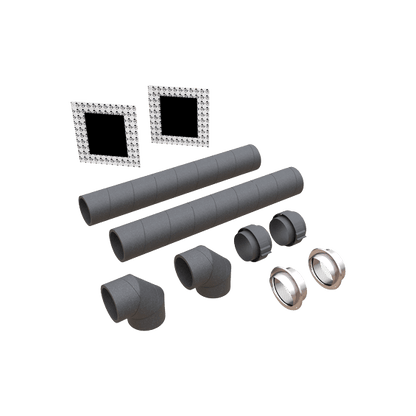 Kit de raccordement horizontal pour ballon thermodynamique pour D160mm - 188850