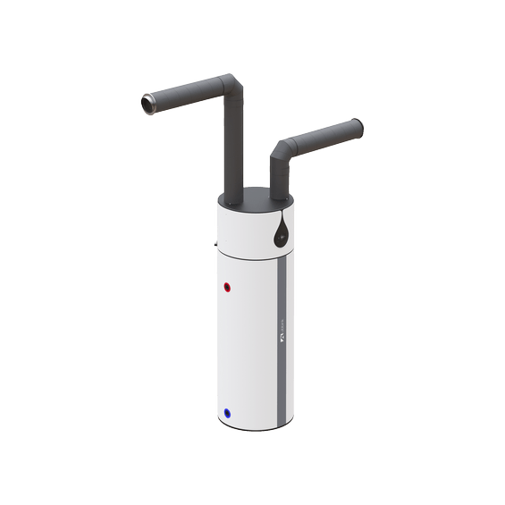 Kit de raccordement horizontal pour ballon thermodynamique pour D160mm - 188850