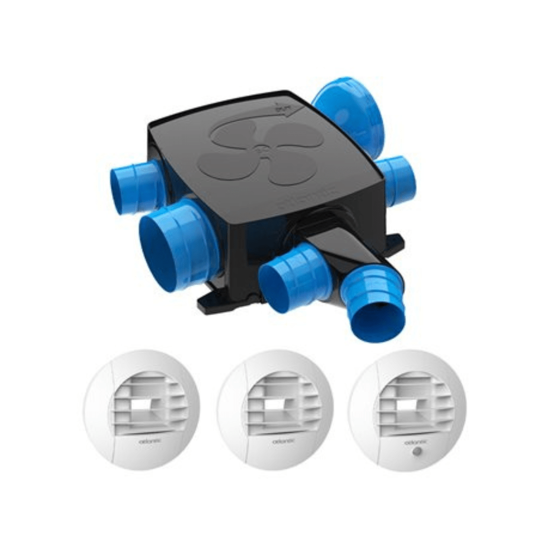 Kit VMC hygroréglable Atlantic Hygrocosy Flex + - 412278