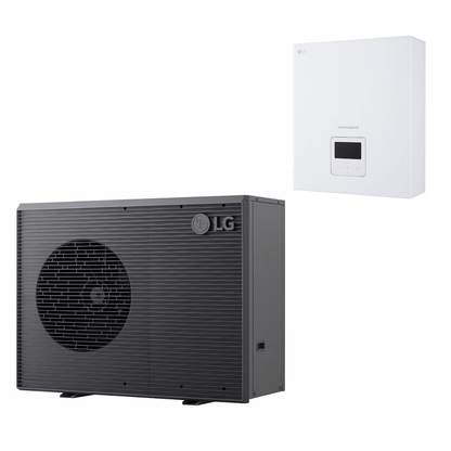 LG Therma V 9 kW - Monobloc R290 - Monophasé - 
