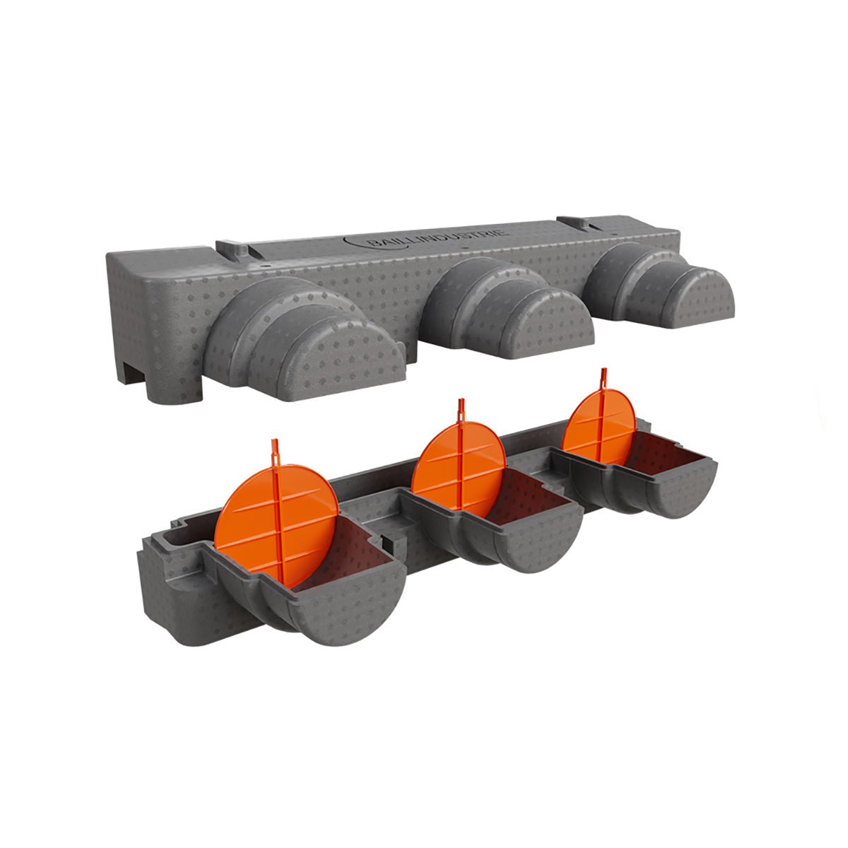 Lot de 3 volets Ø 200 mm