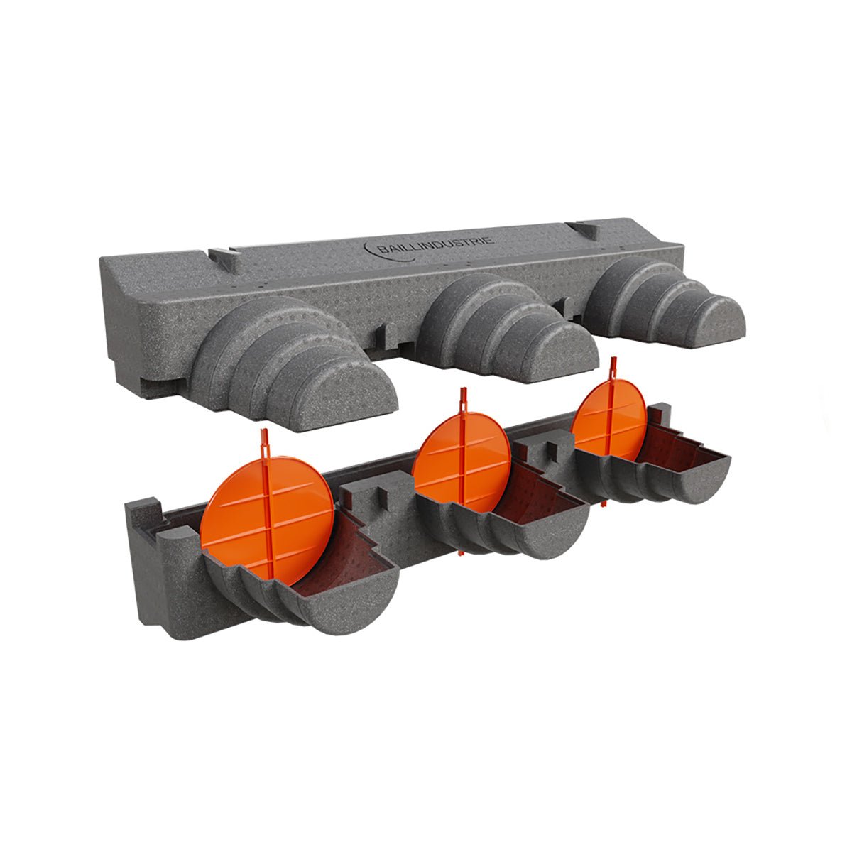 Lot de 3 volets Ø 250 mm