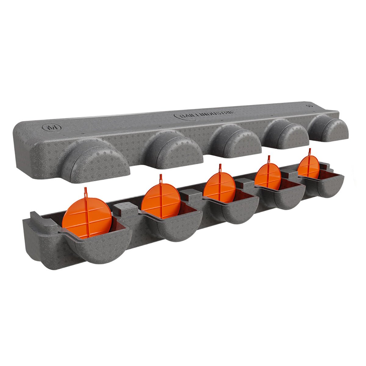 Lot de 5 volets Ø 200 mm