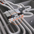 Pack de régulation à 5 zones - thermostat Blanc - PACK REGUL 5Z - 6M TB