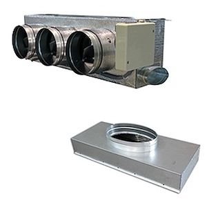 Pack Plenums Easyzone Qai Standard + Vmc IB8 Daikin + plenum de reprise AIRZONE - PP8DAIST07L8