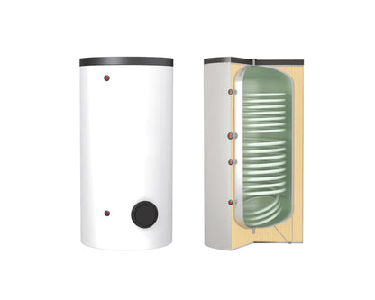 Ballon préparateur d'eau chaude sanitaire 2 échangeurs Thermador PECS032STHE 300 L