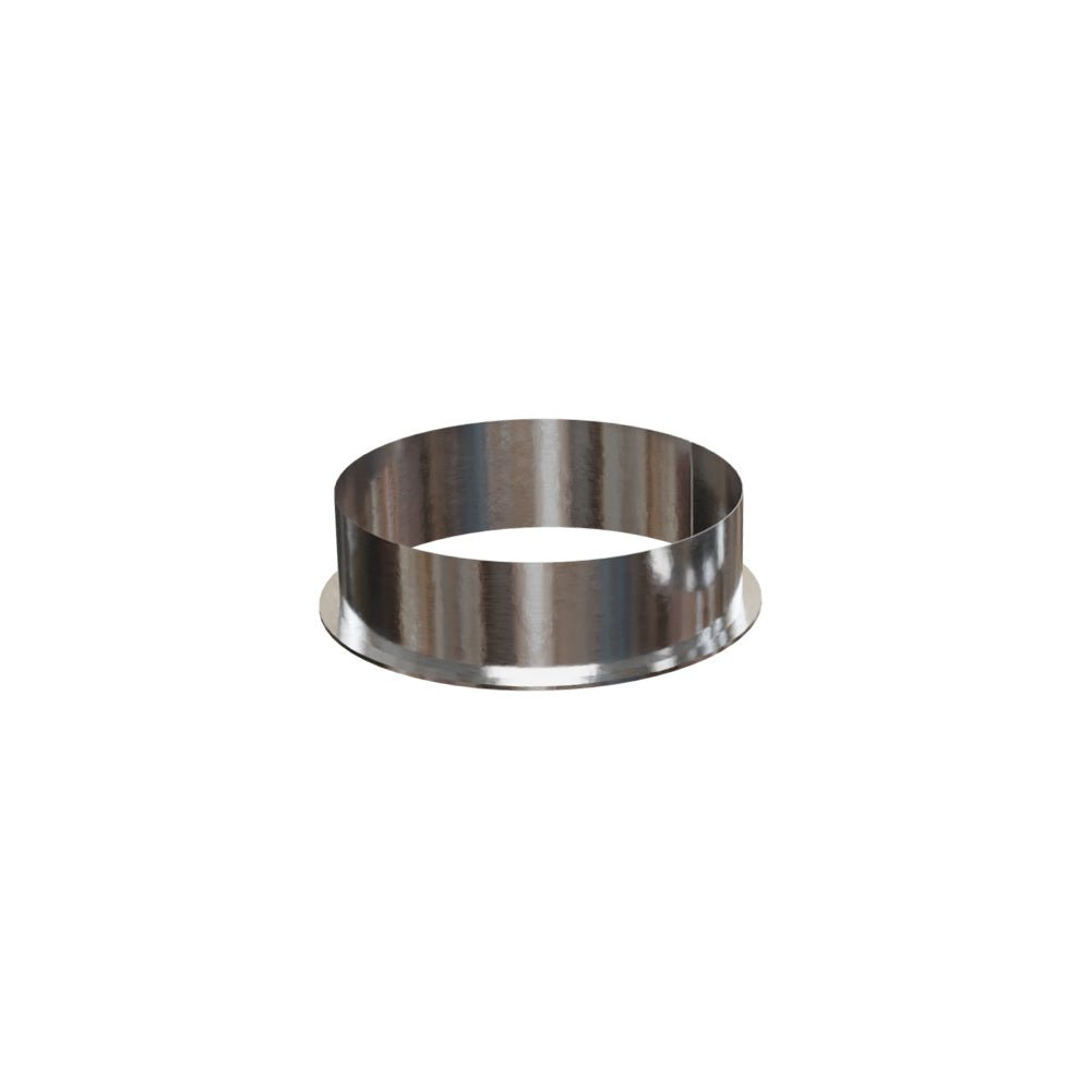Piquage plat acier Ø 125 mm