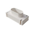 Plénum ABS pour grille de soufflage 300x150 mm avec fixation rapide - #PLSABS300X150