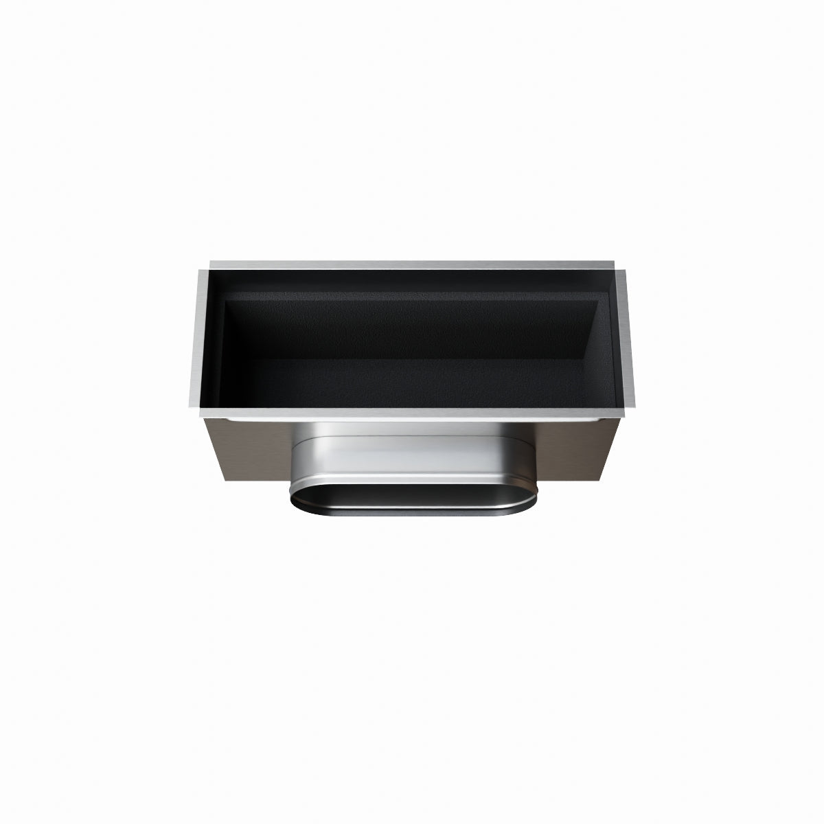 Plénum acier isolé extra-plat de 400x150
