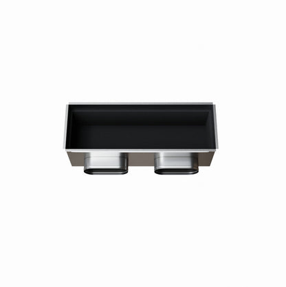 Plénum acier isolé extra-plat de 600x200