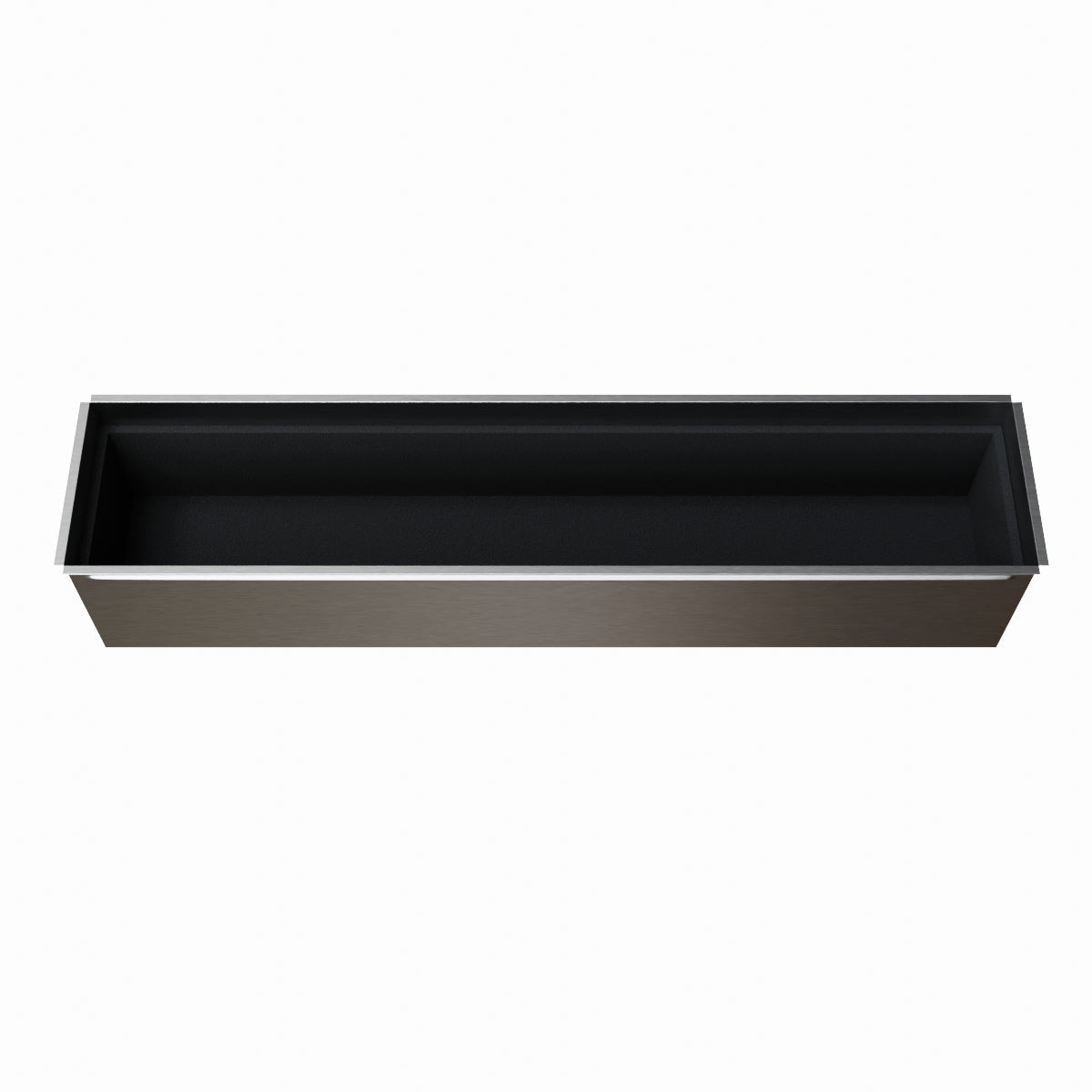 Plénum acier isolé 1000x200 mm