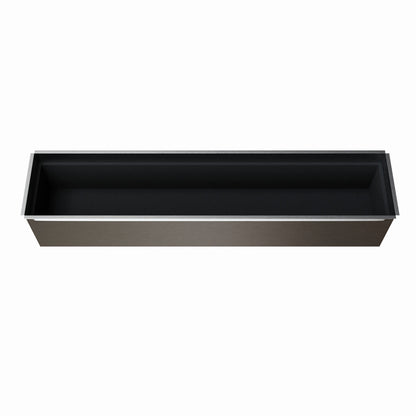 Plénum acier isolé 1000x200 mm