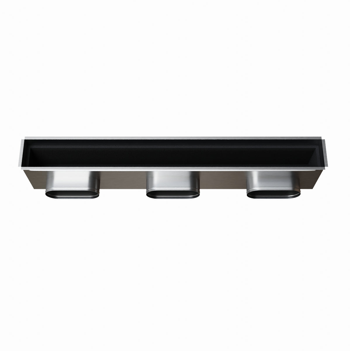 Plénum acier isolé extra-plat 1000x100
