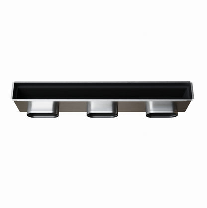 Plénum acier isolé extra-plat 1000x100