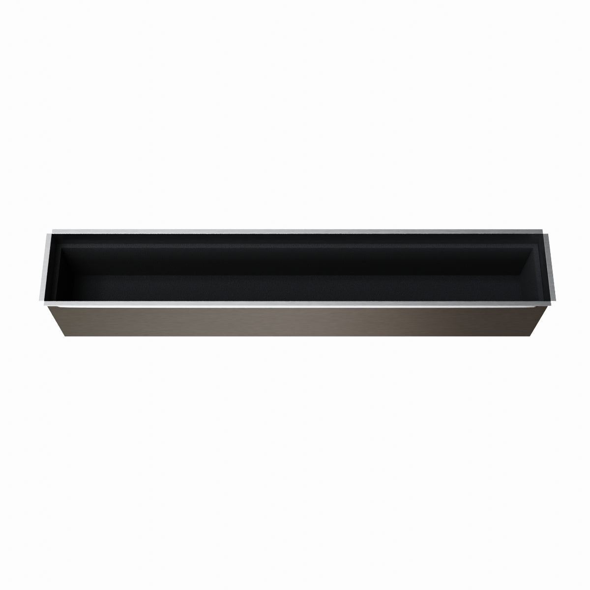 Plénum acier isolé de 1000X150 mm