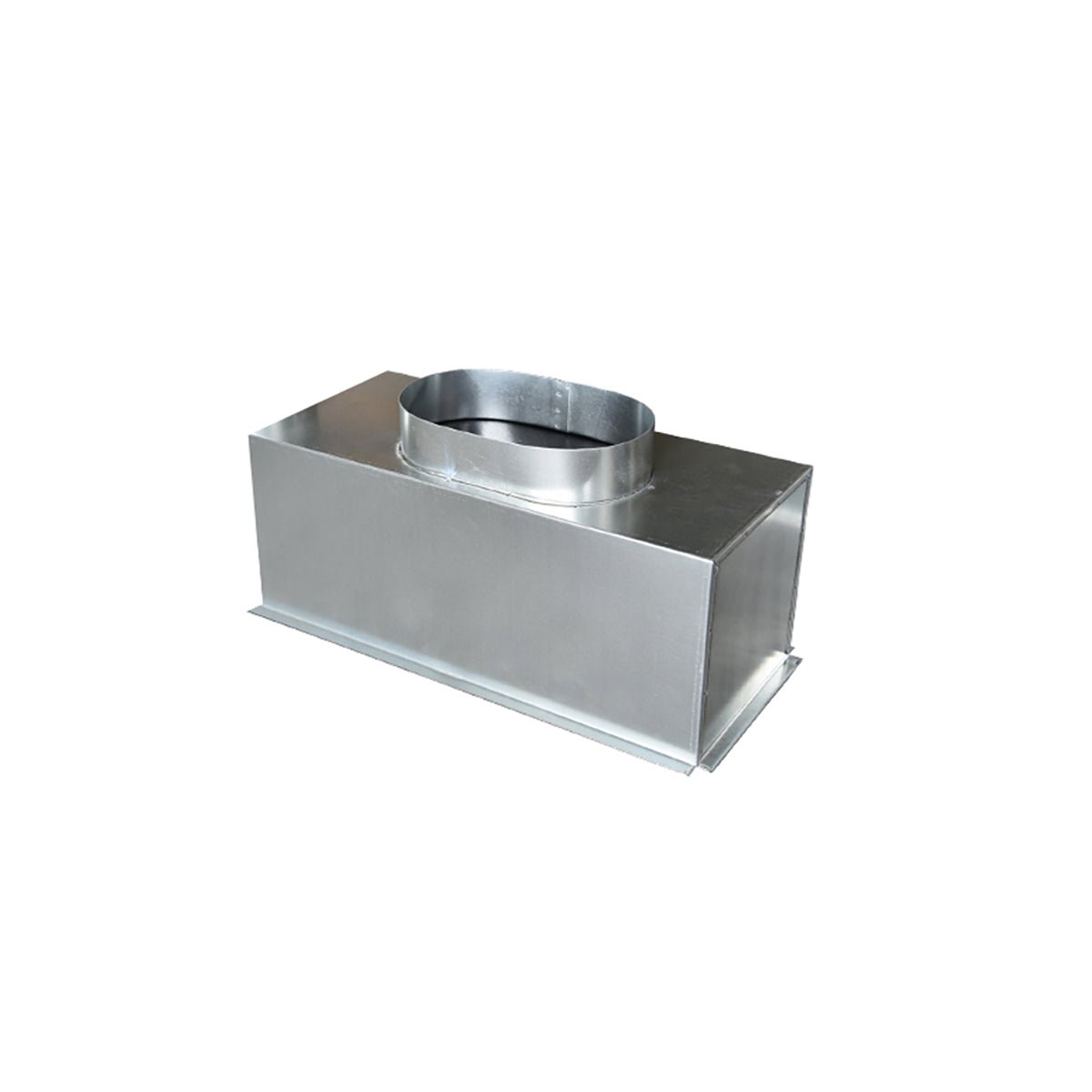 Plénum acier isolé de 500X150 mm