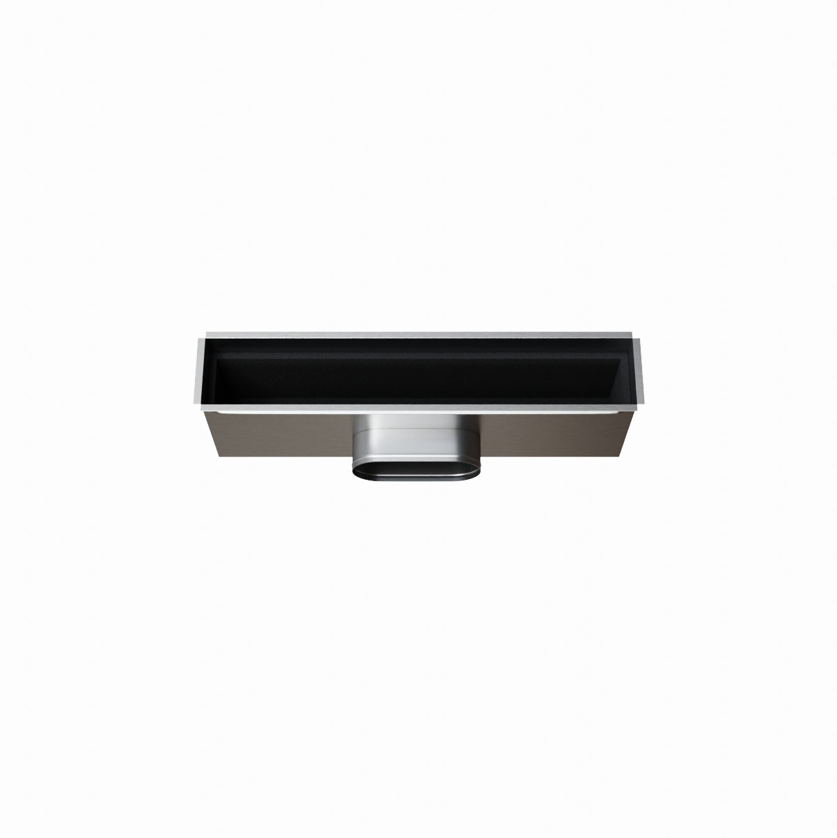 Plénum acier isolé extra-plat de 600x100