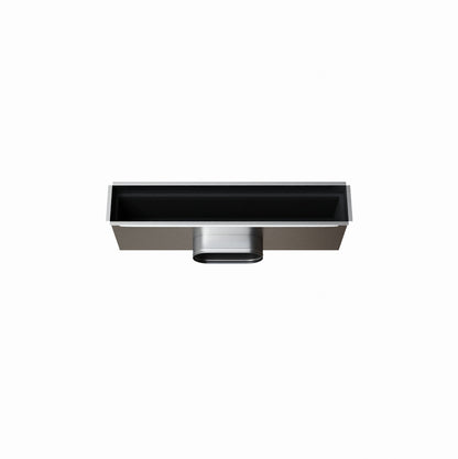 Plénum acier isolé extra-plat de 600x100