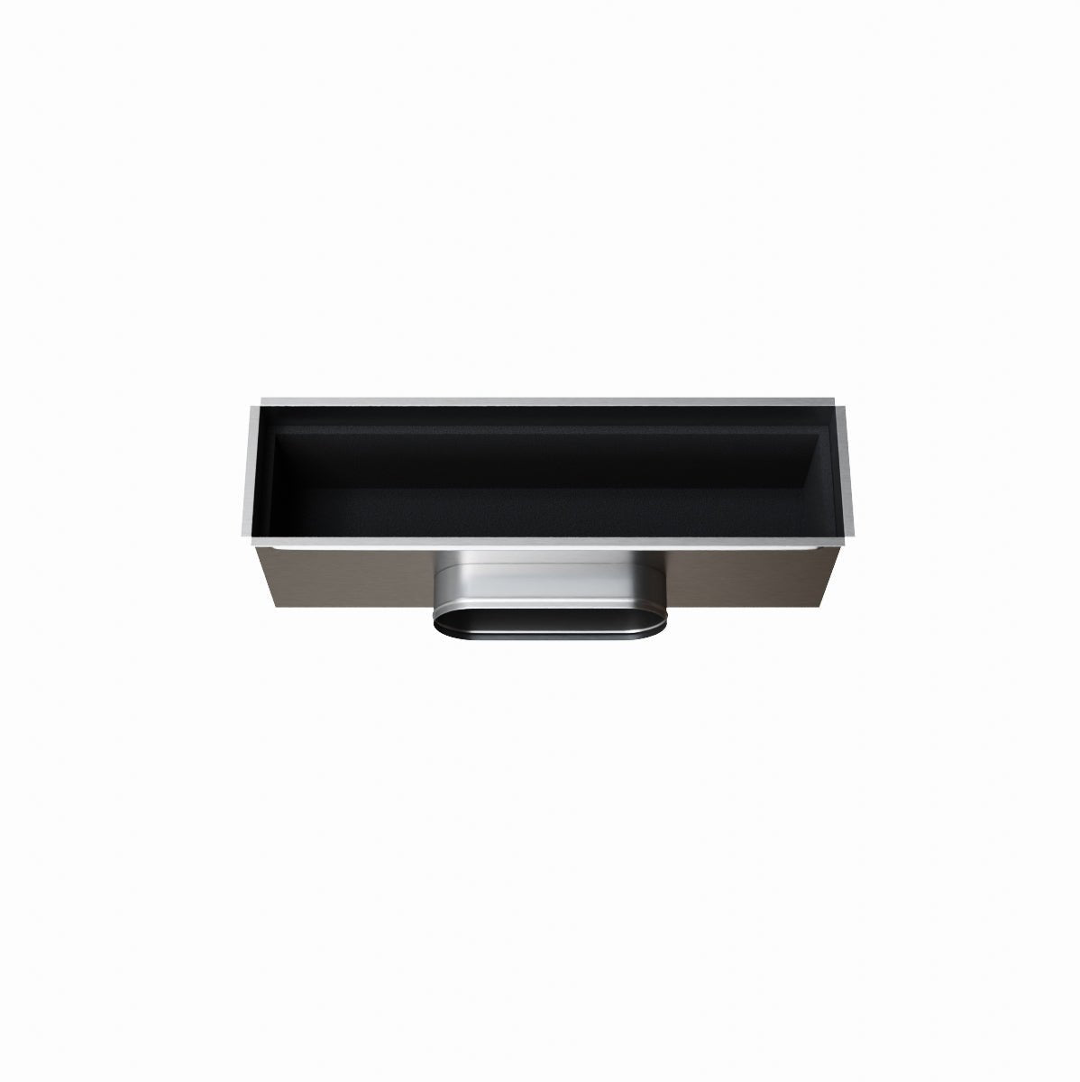 Plénum acier isolé extra-plat de 600x150