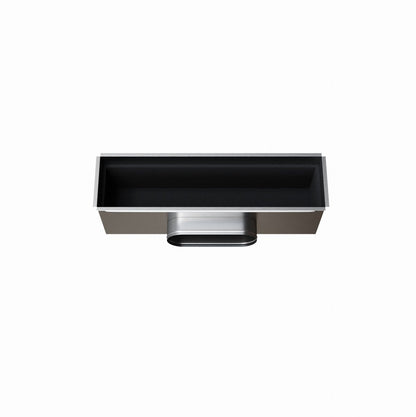 Plénum acier isolé extra-plat de 600x150
