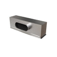 Plénum acier isolé extra-plat de 600x150