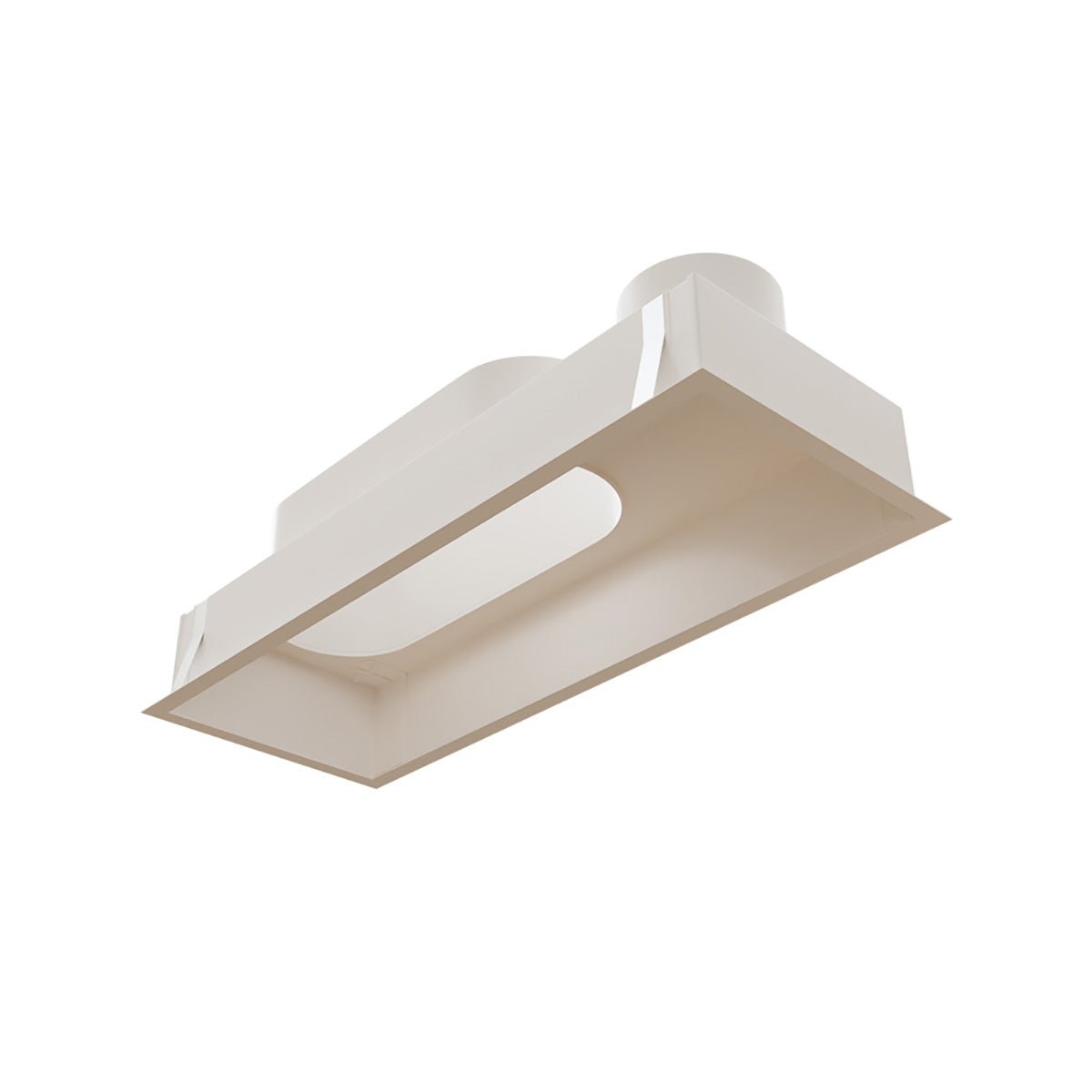 Plénum de soufflage en ABS de 400x150 mm