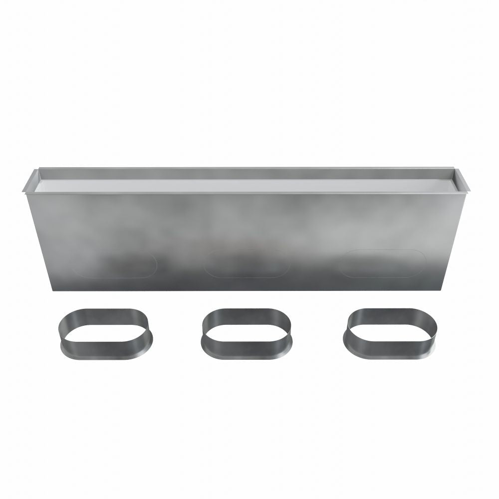 Plénum acier pour GSL1000X100