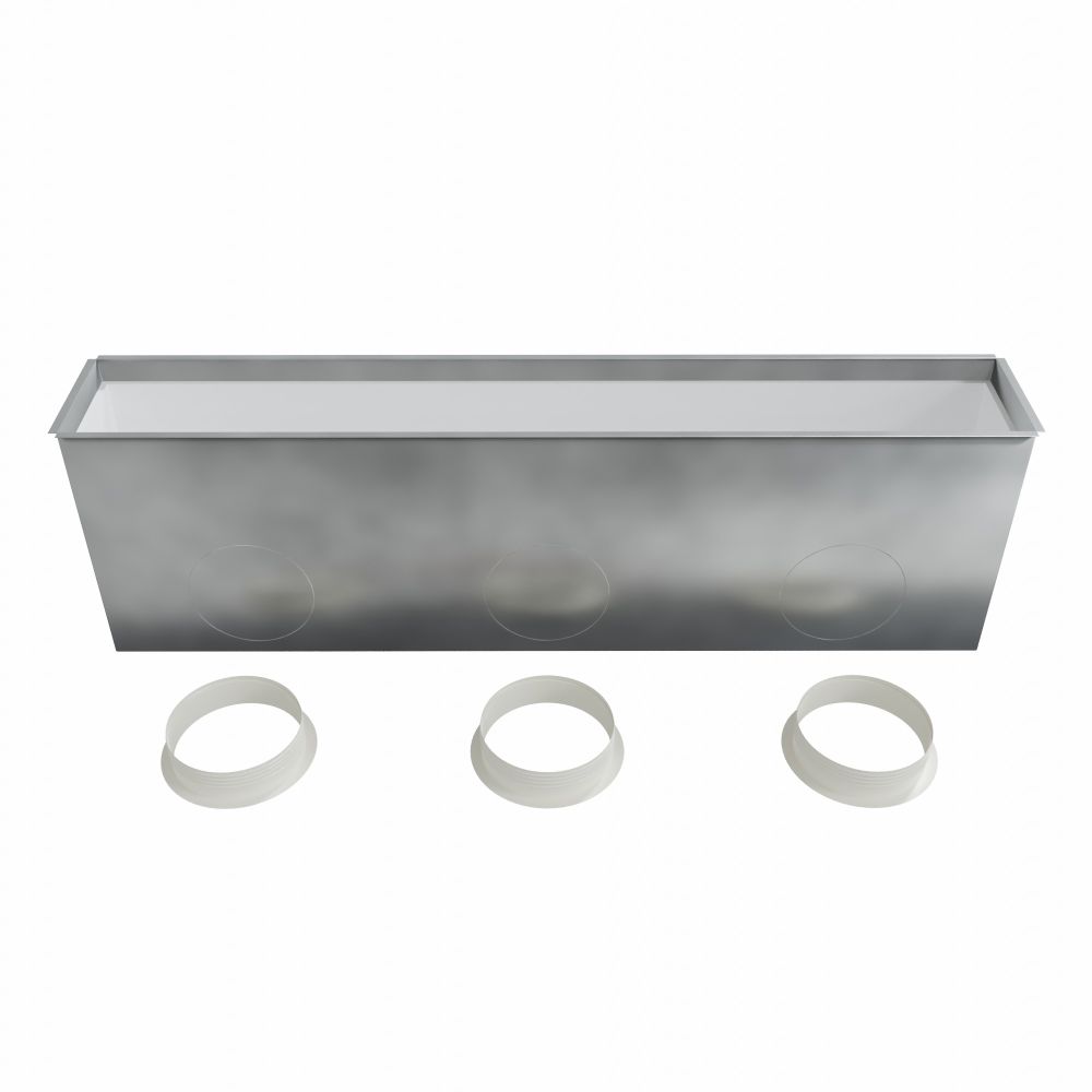 Plénum acier pour GSL1000X150