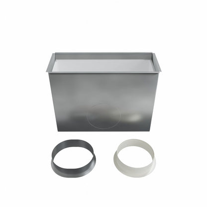 Plénum acier pour GSL400X150
