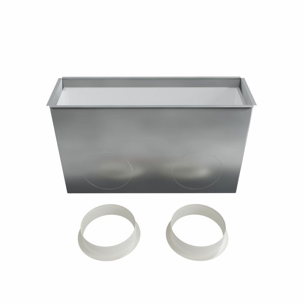 Plénum acier pour GSL500X150