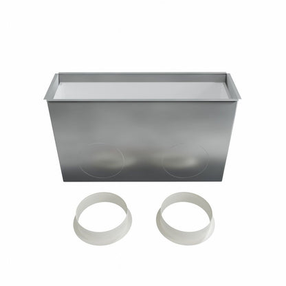 Plénum acier pour GSL500X150