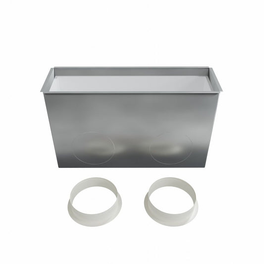 Plénum acier pour GSL500X150