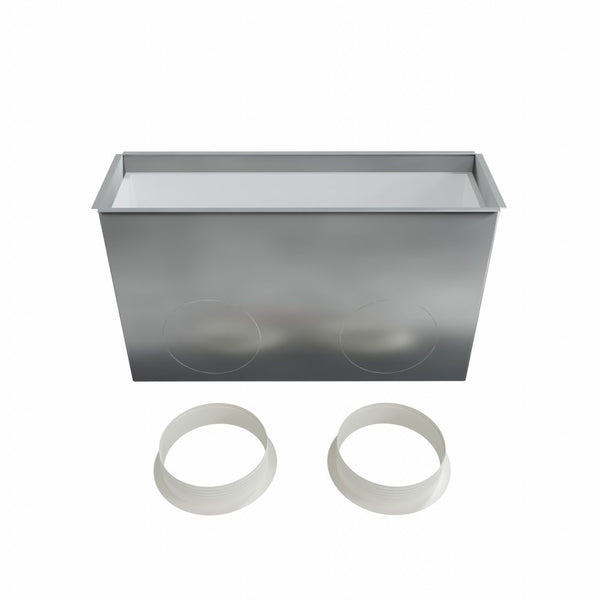 Plénum acier pour GSL500X150