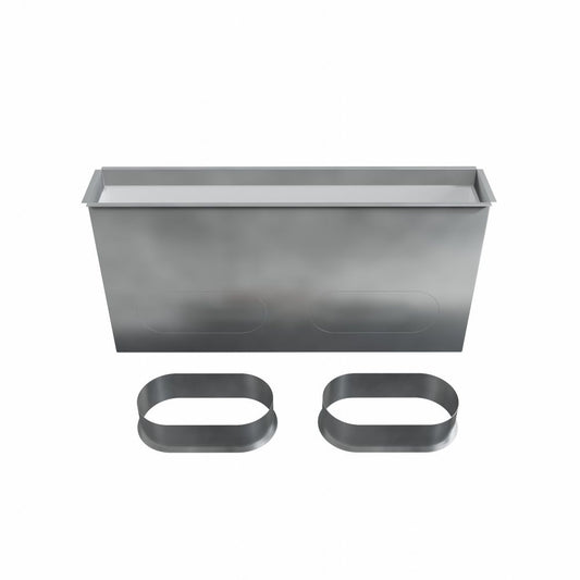 Plénum acier pour GSL600X100