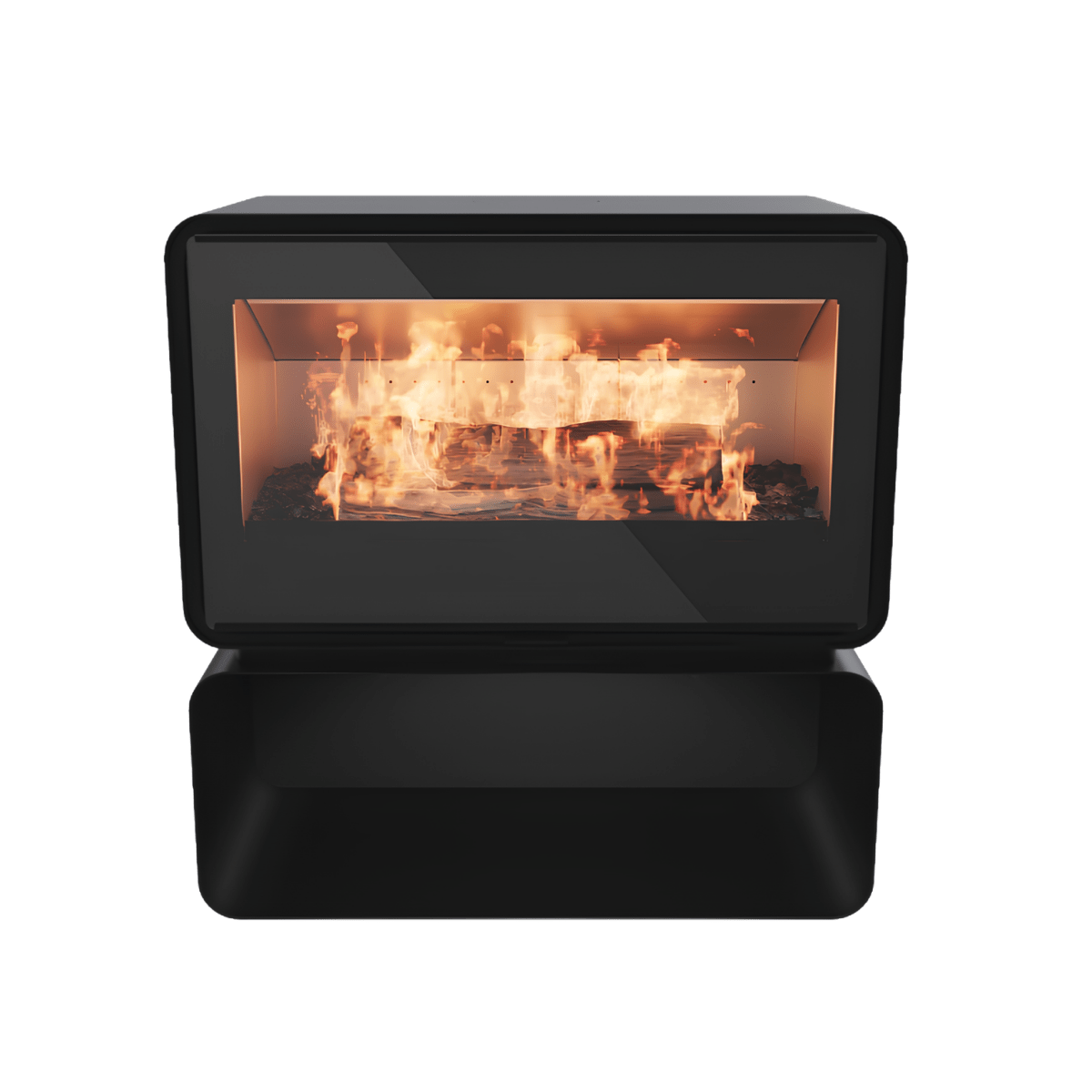 Poêle à bois Morvan Extr'M 7,6 kW Acier noir - 526235
