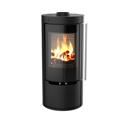 Poêle à bois Morvan Fusion 7 kW Acier noir - 526204