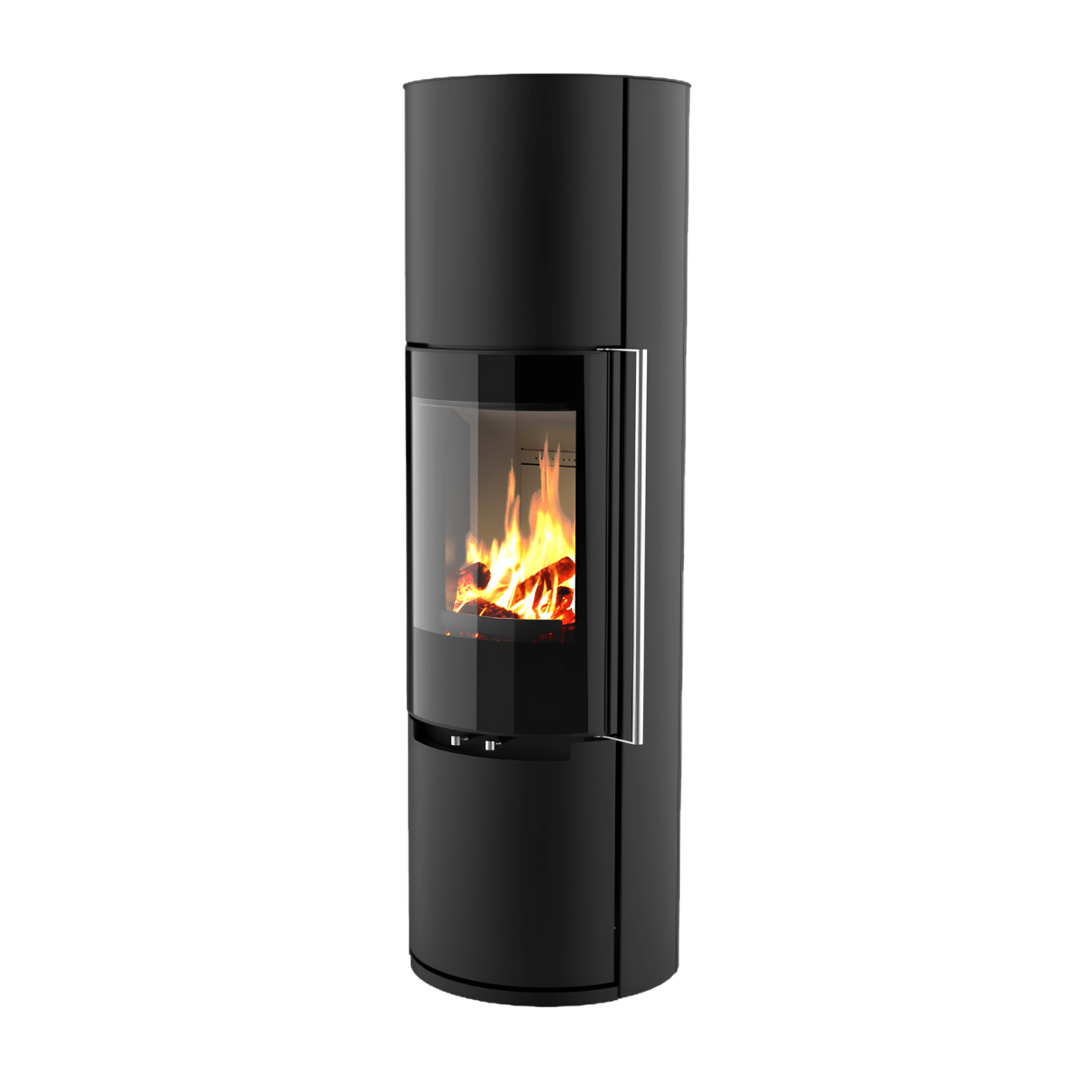 Poêle à bois Morvan Fusion'L 7 kW Acier noir - 526206