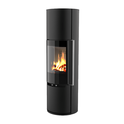 Poêle à bois Morvan Fusion'L 7 kW Acier noir - 526206
