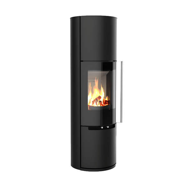 Poêle à bois Morvan Fusion'L 7 kW Acier noir - 526206